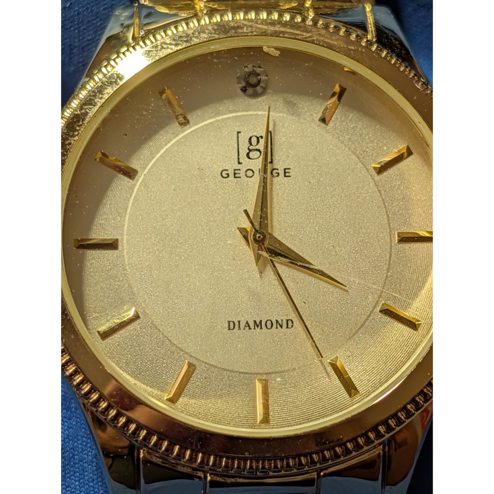 George Men's 41mm Gold Tone